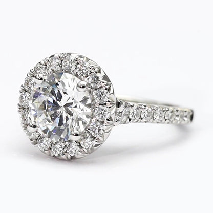  Halo Women Diamond Ring