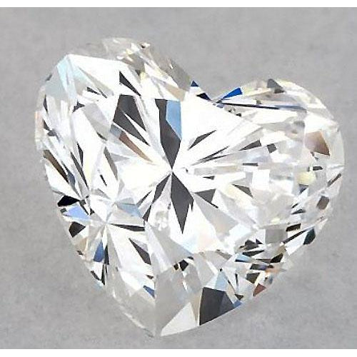 Diamond 4.5 Carats Heart Diamond Loose F Vvs1 Very Good Cut