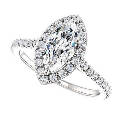 Marquise Diamond Ring