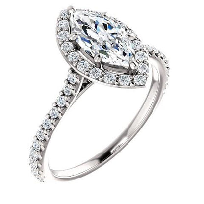 Marquise Diamond Ring