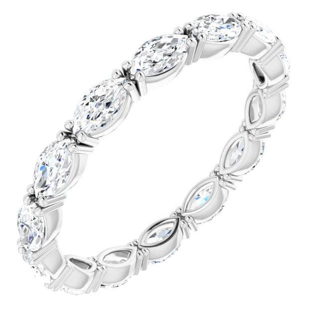 Marquise Eternity Band 4 Carats Eternity Band