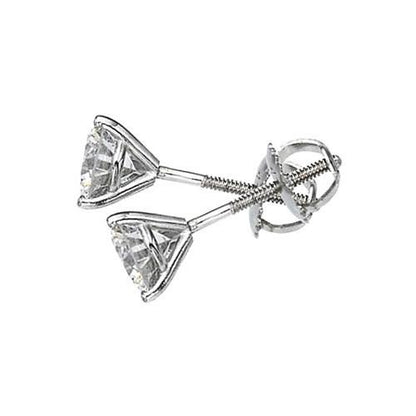 Natural earth mind Diamonds Stud Earring 2.80 Carat Martini Style YG1