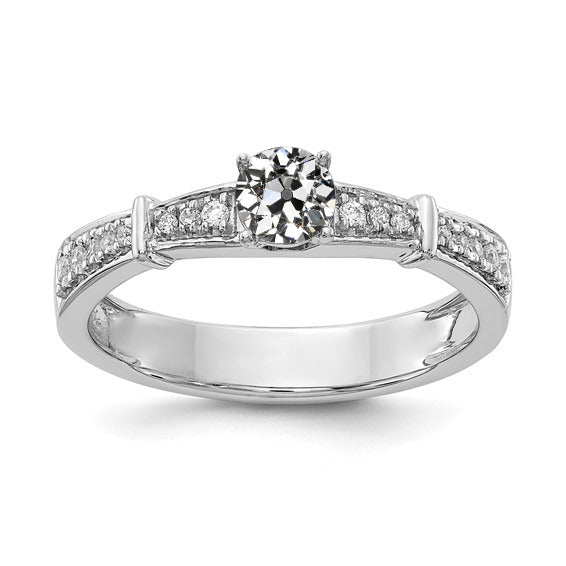 High Quality Old Miner Diamond Ring With Accents Jewelry