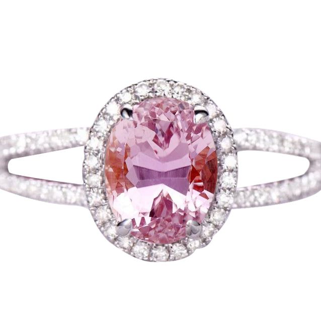  Fancy Princess Cut Style White Gold Diamond Gemstone Ring