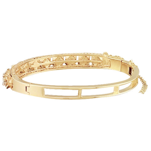 Yellow Gold Bangle