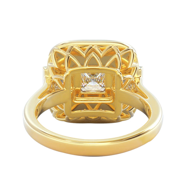 Bezel Set Diamond Anniversay Ring