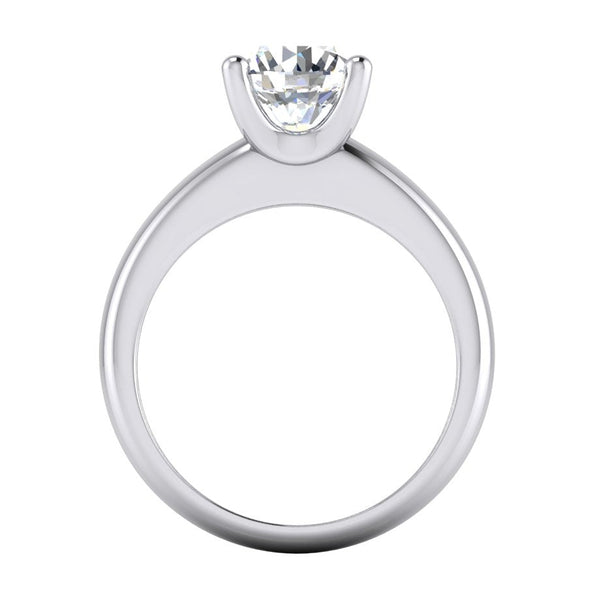2 Carat Solitaire Engagement Ring For Women Gold  - Solitaire Ring