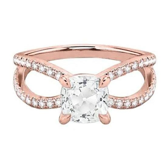 White rose gold Wedding Anniversary Diamond Ring