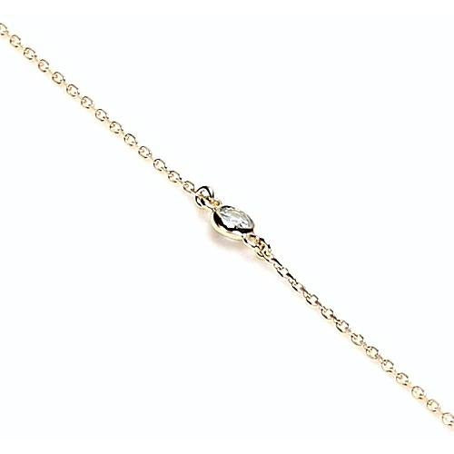 Tennis Bracelet Round Diamond Bracelet 1 Carat F Vs1 Jewelry New