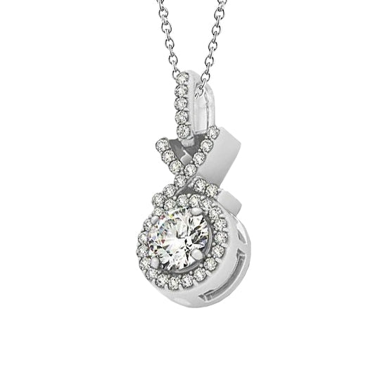 Round Diamond Pendant