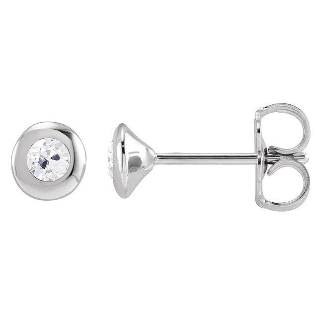 natural round diamond 3ct watch side angle