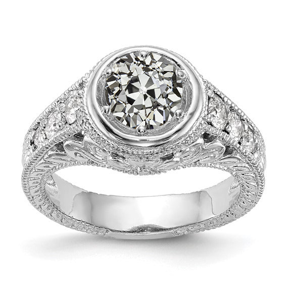 Old Miner Diamond Ring Gold