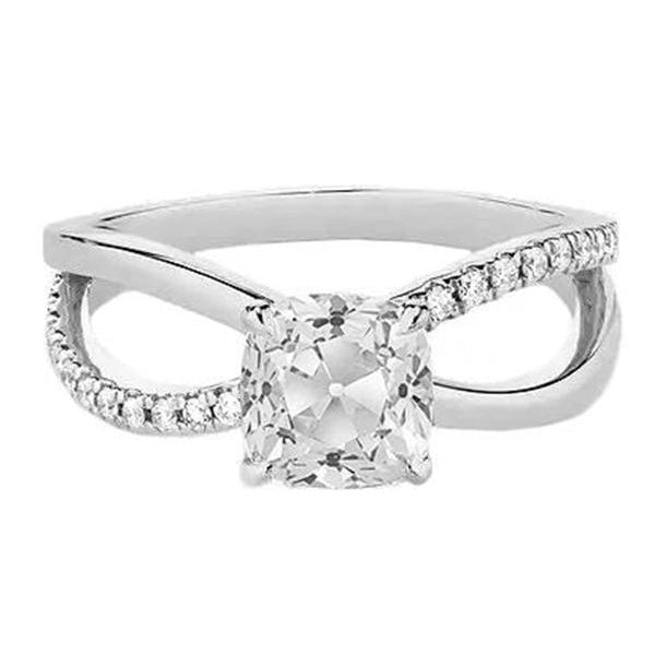 New Wedding Anniversary White gold diamond Ring