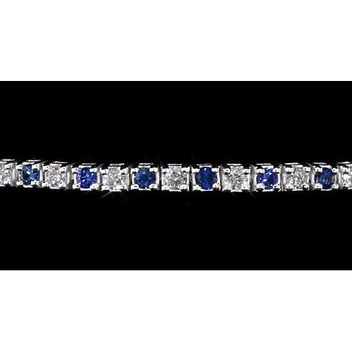Sapphire And Diamond Bracelet