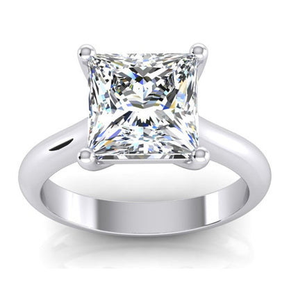 Princess Cut Solitaire Engagement Ring