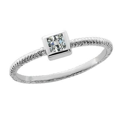 natural cushion diamond 1.50ct watch front view