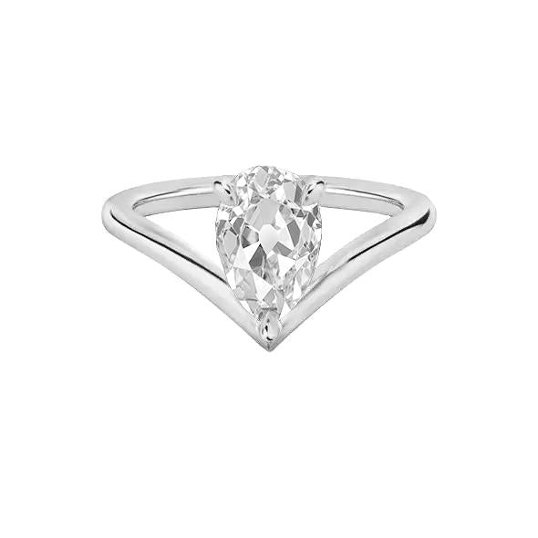 Solitaire Ring Enhancer Old Miner Diamond Gold