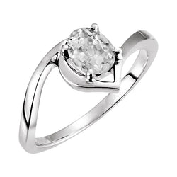 Sparkling Old Cut Oval Mined Diamond Solitaire Prong Set 3 Carats