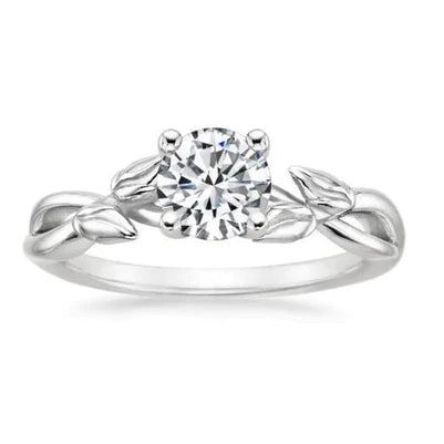 Solitaire Round Diamond Wedding Ring