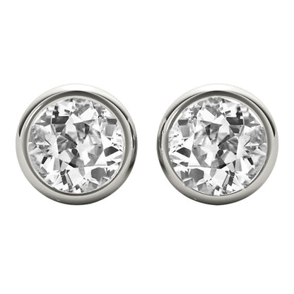 natural round diamond 3.50ct watch front view