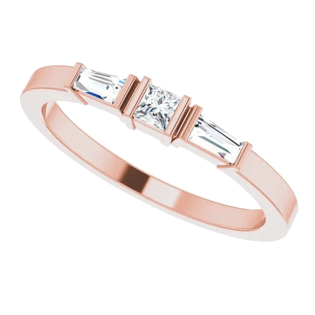 Rose Gold Diamond Ring