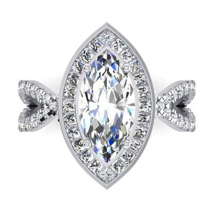 Marquise Diamond Ring