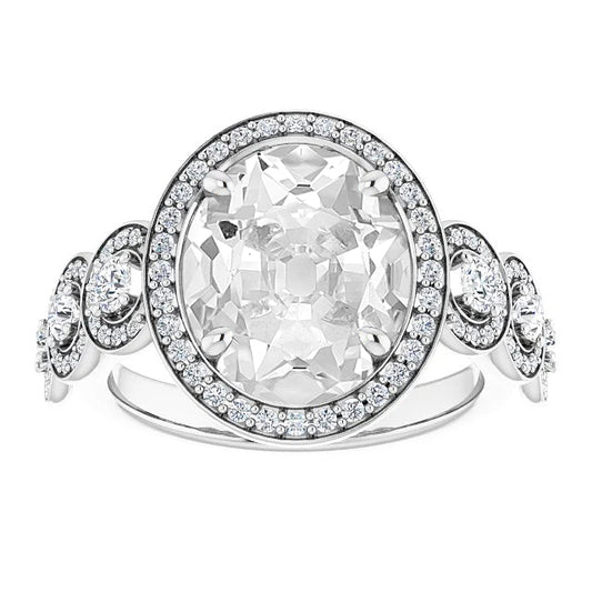 Ring Old Miner Diamond Prong Set