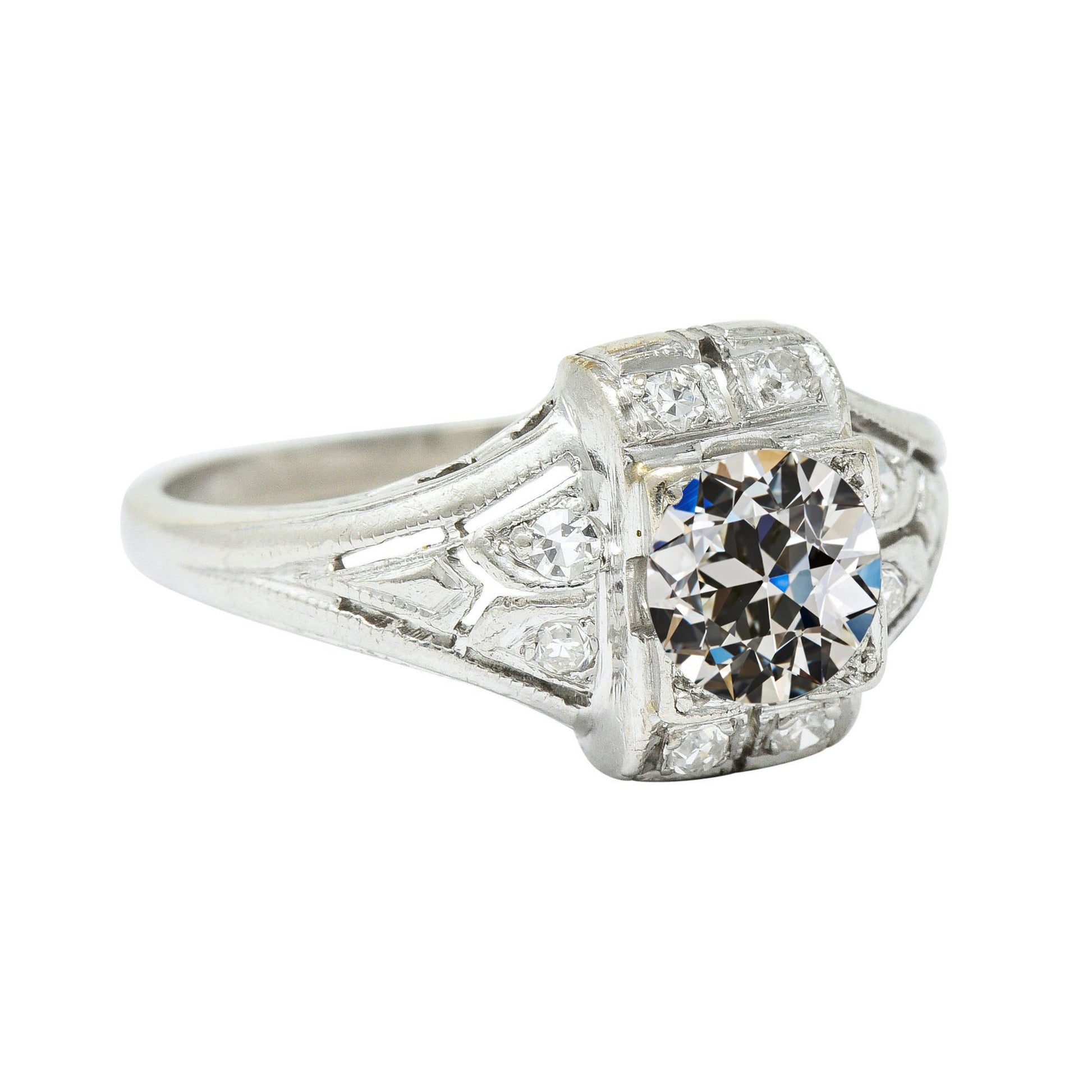 Women’s Ring Round Old Miner Diamond