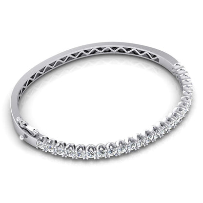 5 Carats Diamond Bangle