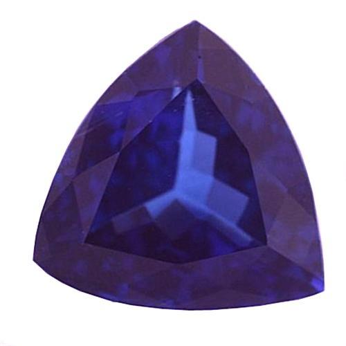 Aaa Gemstone Trilliant Cut Natural Loose Tanzanite Approx. 5 Carats Gemstone Loose
