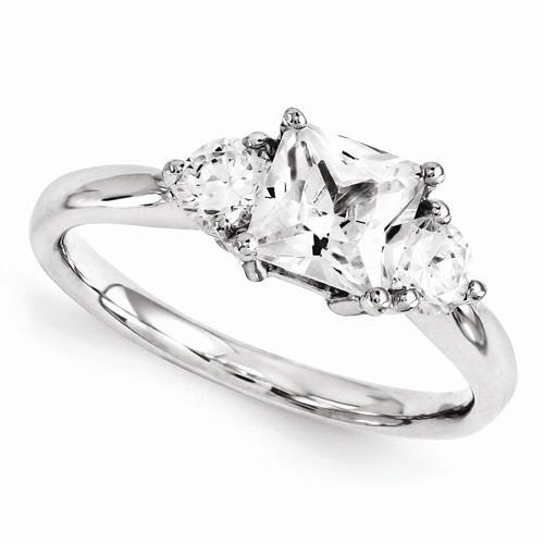 All Sizes 14Kw Diamond Engagement Ring Three Stone Three Stone Ring