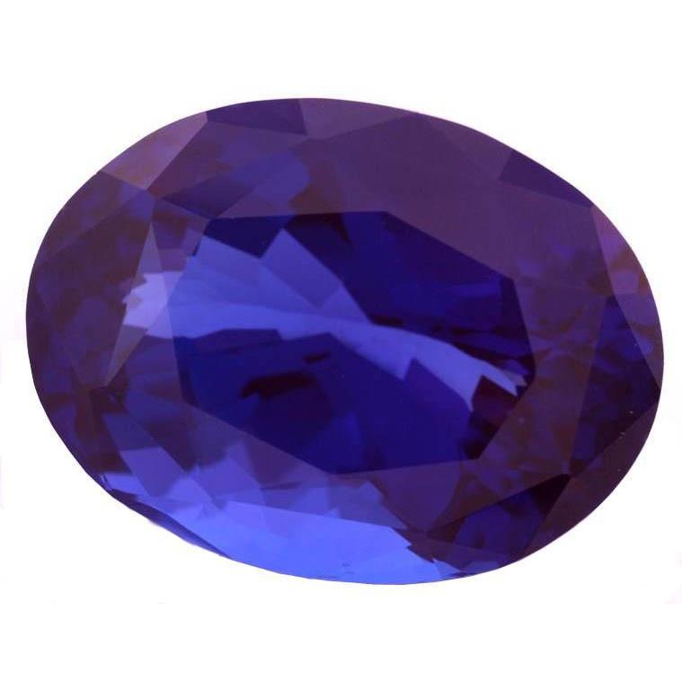 Approx. 4 Carats Aaa Oval Cut Natural Loose Tanzanite Gemstone Gemstone Loose
