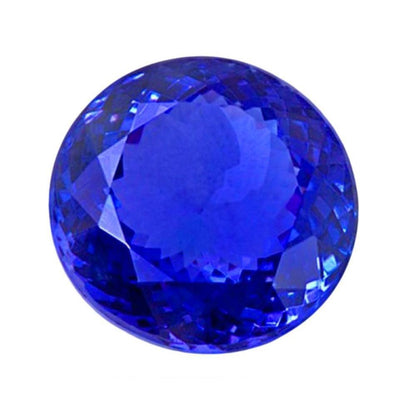 Approx. 4 Carats Round Cut Tanzanite Aaa Natural Loose Tanzanite Gemstone Gemstone Loose
