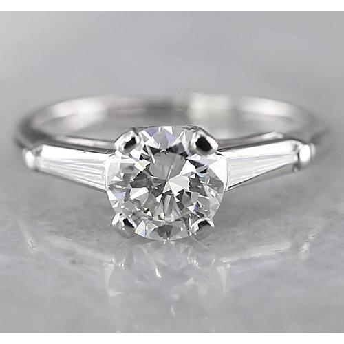 Baguette Three Stone Ring Three Stone Ring