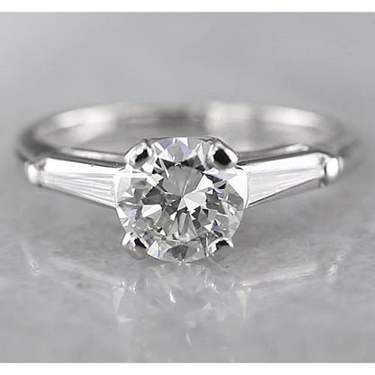 Baguette Three Stone Ring Three Stone Ring