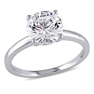 Big Solitaire Diamond Wedding Ring 