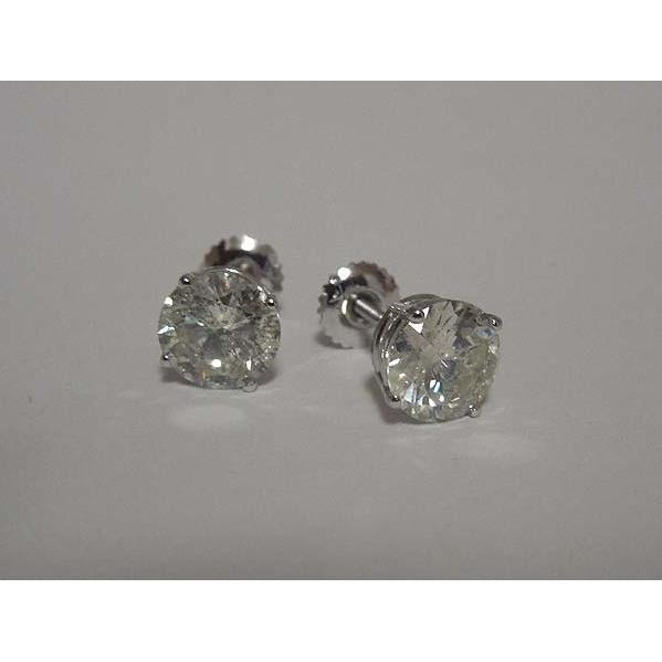 Big diamond earring studs Clearance
