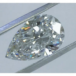 Big Natural 3.75 Carat Pear Cut G Si1 Loose Diamond New