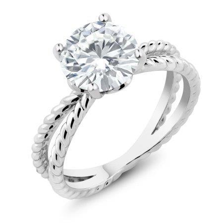 Wedding Ring White Gold Solitaire Ring