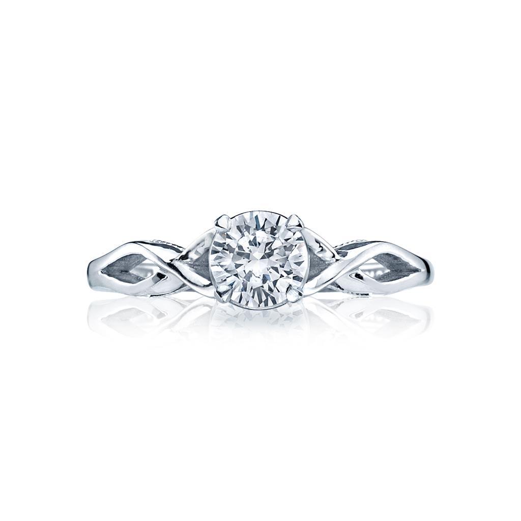Brilliant  Lady’s Fancy Wedding Engagement White Gold Diamond Solitaire Ring  