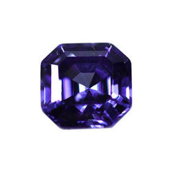 Ceylon Sapphire Asscher Cut Approx. 6 Carats Gemstone Aaa Natural