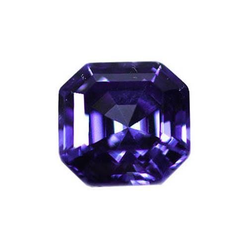 Ceylon Sapphire Asscher Cut Approx.6 Carats Gemstone Aaa Natural Gemstone Loose