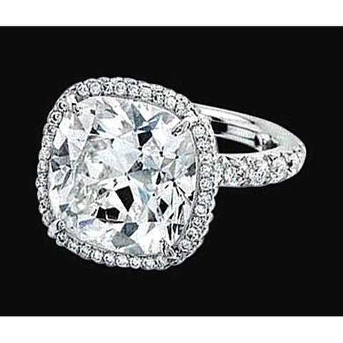 Cushion Cut Center Diamond 2.55 Cts. Engagement Ring Engagement Ring