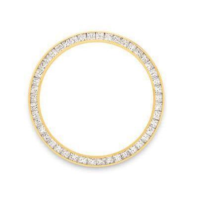 Custom Diamond Bezel All Watch Models To Fit Rolex Datejust Or Date Watch Bezel