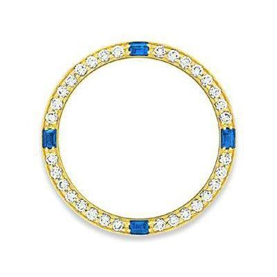 Custom Diamond Bezel To Fit Rolex Datejust All Watch Models 4.20 Carats Watch Bezel