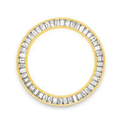 Custom VVS1 Mined Natural Real Diamond ( Not Lab Grown ) Bezel To Fit Rolex Datejust All Watch Models 4.50 Ct