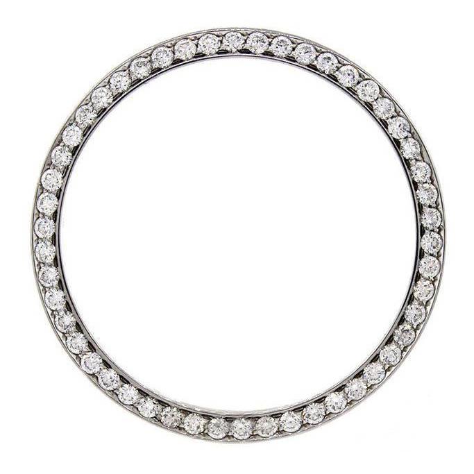 Custom Diamond Bezel To Fit Rolex Datejust Or All Watch Models Watch Bezel