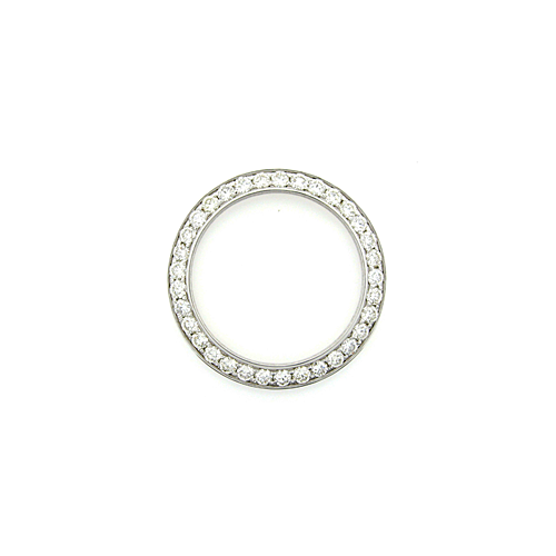 Custom Pave Diamond Bezel Fits All Watch Models Watch Bezel