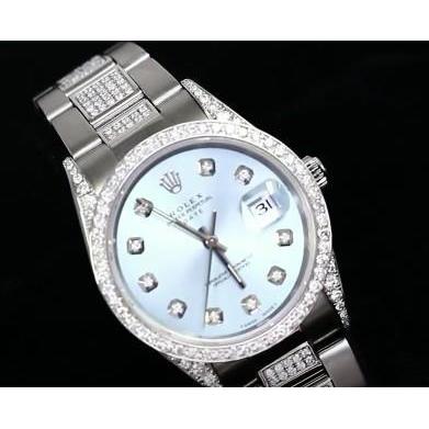 Rolex iced outlet bezel