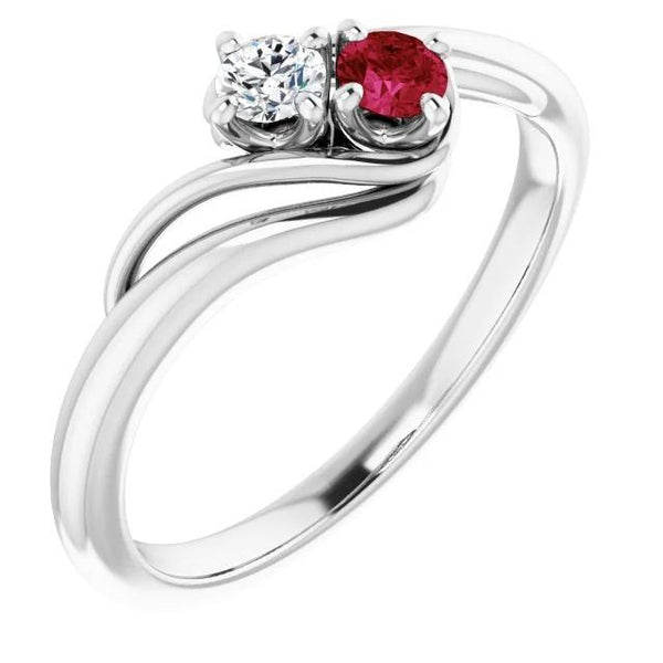 Diamond Engagement Ring 0.50 Carats Engagement Ring
